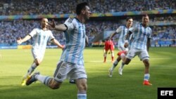 El delantero argentino Lionel Messi.