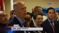 Rick Scott aboga por libertad de Cuba, Venezuela y Nicaragua