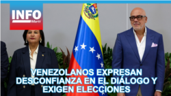 Venezolanos expresan desconfianza en el diálogo y exigen elecciones