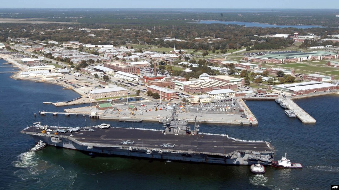Base Aérea Naval de Pensacola. (PATRICK NICHOLS / US NAVY / AFP)