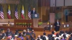 Obama avala transición democrática en Birmania