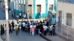 Despliegue policial en Santiago de Cuba
