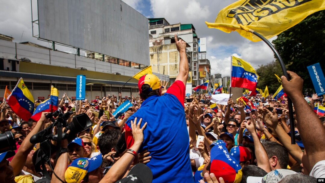 La "Toma de Caracas" en imágenes