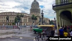 La vivienda donde se localizó el foco de tuberculosis se encuentra en la calle trasera al Capitolio de La Habana. 