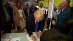 Donald Trump votó en Nueva York