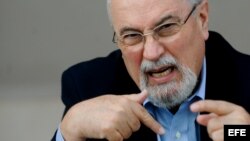 Ramón Guillermo Aveledo, coordinador de la Mesa de Unidad Democrática (MUD), que agrupa a la oposición de Venezuela. Foto Archivo. 