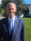 Senador republicano por Florida Rick Scott.