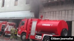 Incendio Centro Habana foto Mario Hechavarría