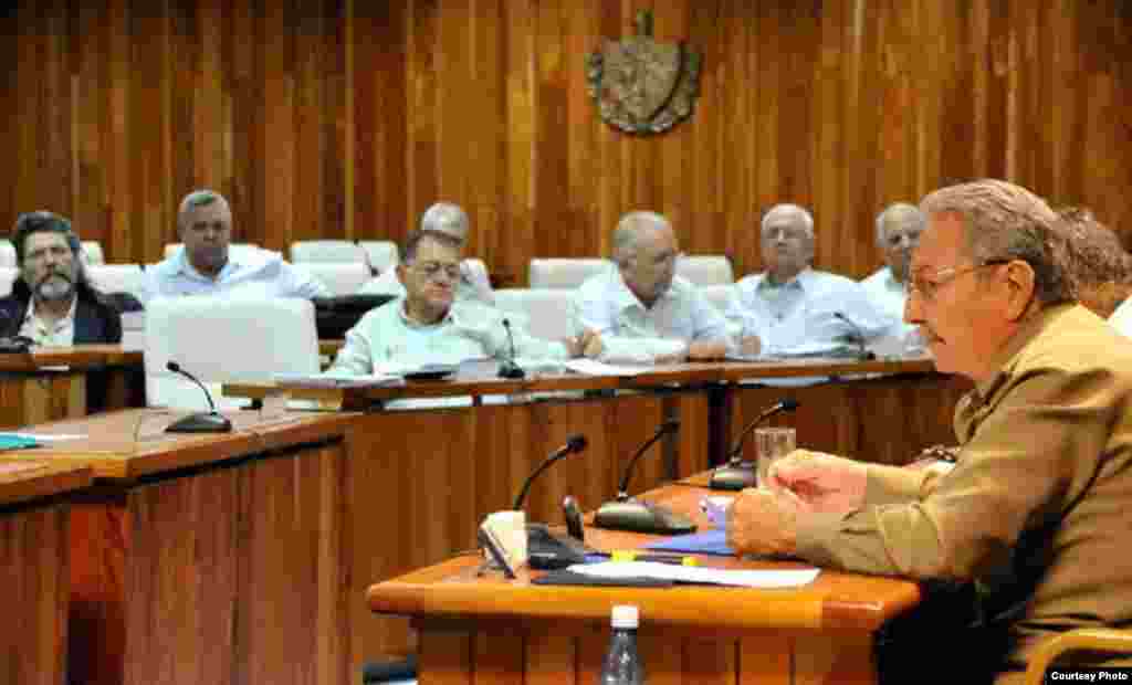 Reunión del Consejo de Ministros en Cuba.