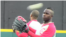 Rusney Castillo con los Criollos de Caguas. 