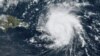 Imagen del satélite muestra al huracán Dorian mientras se acercaba a Puerto Rico. 