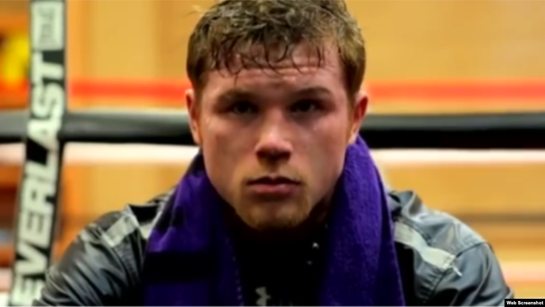 El boxeador mexicano, Saúl "Canelo" Álvarez.