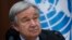 El secretario general de la ONU, Antonio Guterres. (AP Photo/Hadi Mizban, File).