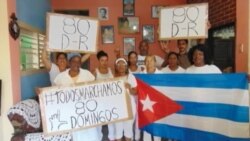 Gobierno cubano detienen a Damas de Blanco para impedir marcha de protesta