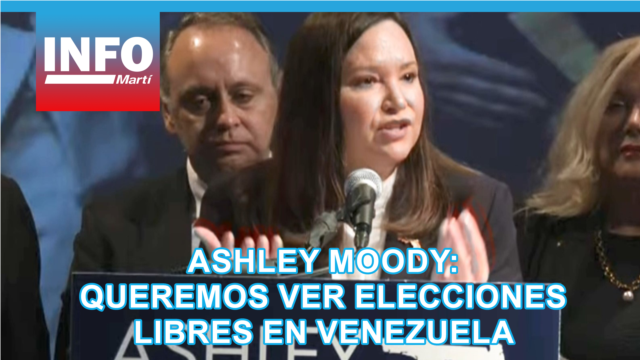 Ashley Moody: "Queremos ver elecciones libres en Venezuela" - enero 21, 2026