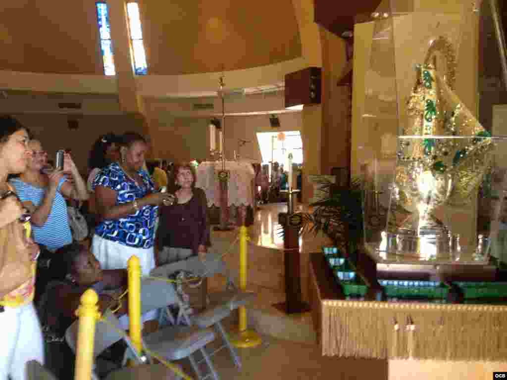 Celebración de la Virgen en la Ermita de la Caridad del Cobre
