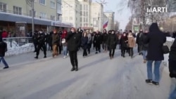 Protestas masivas en Rusia para la liberación de Aleksei Navalny