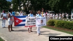 Reporta Cuba. Campaña Todos Marchamos. Foto: Ángel Moya.
