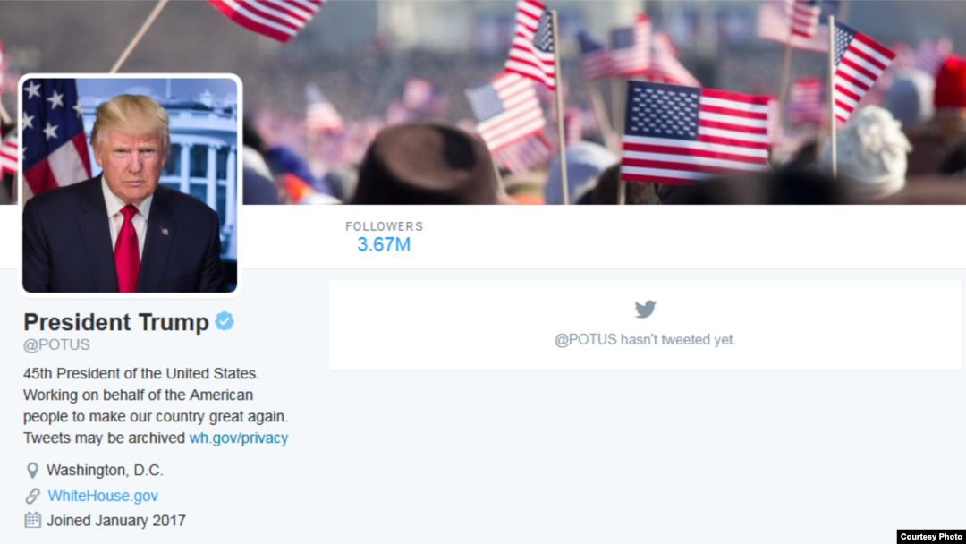 Twitter de Trump POTUS