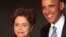 Dilma Rousseff y Barack Obama. Foto Archivo.