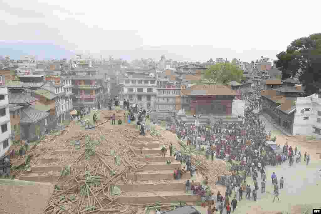 Terremoto de Nepal.