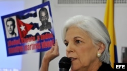 Sylvia Iriondo denunció la represión del gobernante Raúl Castro