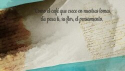 "Como el café que crece en nuestras lomas...