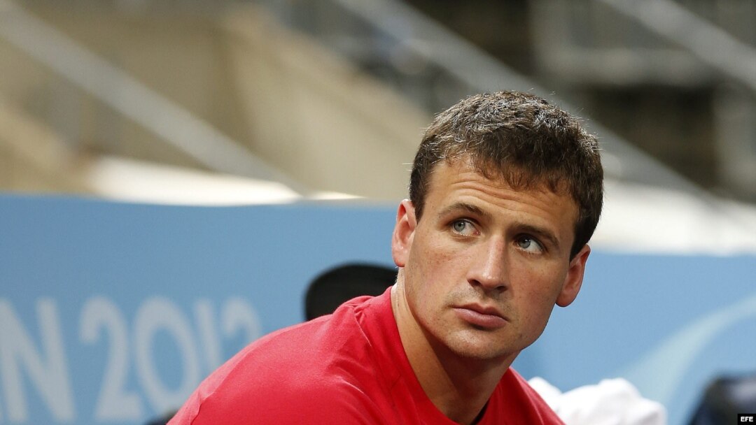 El nadador estadounidense, Ryan Lochte, en una sesión de entrenamiento en el Mundial de Natación de Barcelona este sábado 27 de julio