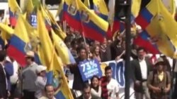 La oposición en Ecuador libra batalla constitucional
