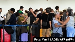 Turistas en el aeropuerto de La Habana (Imagen de referencia)