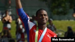 El cubano Richer Pérez, campeón de maratón de los Juegos Panamericanos de Toronto 2015.