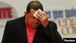 Presidente de Venezuela Hugo Chávez.