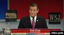 Ted Cruz, senador por Texas, aprovechó al máximo cada momento que le concedieron para hablar.