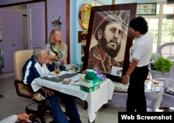 Imagen de archivo de la visita que Evo Morales hizo a Fidel Castro en agosto de 2015.