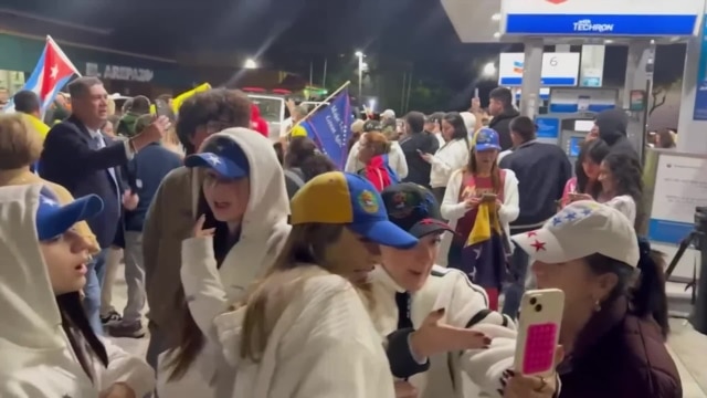 Exilio venezolano celebra el arresto de Nicolás Maduro - enero 03, 2026