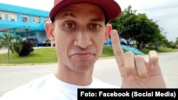 Alexander Fábregas Milanés, preso político cubano. 