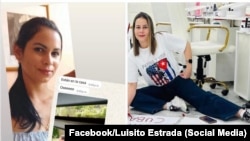 La joven detenida en Cienfuegos, Madeleiny Fuentes León, avisó a su hermana Madeley en EEUU que los oficiales del MININT estaban en su vivienda con una orden de registro. 