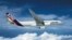 El avión Airbus A350. 