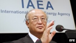 El director general del Organismo Internacional de Energía Atómica (OIEA), Yukiya Amano. 