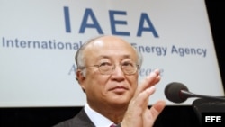 El director general del Organismo Internacional de Energía Atómica (OIEA), Yukiya Amano 