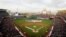 Estadio de béisbol de Anaheim, en California, EEUU.