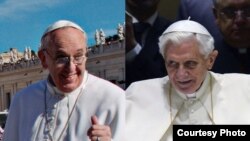 Bergoglio, el argentino y Ratzinger. el alemán. El Gran Arbitro allá arriba ¿por quién se inclinará?