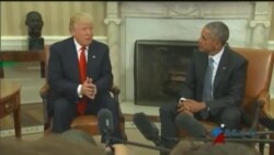 Obama recibe a Trump en la Casa Blanca: “Excelente conversación”