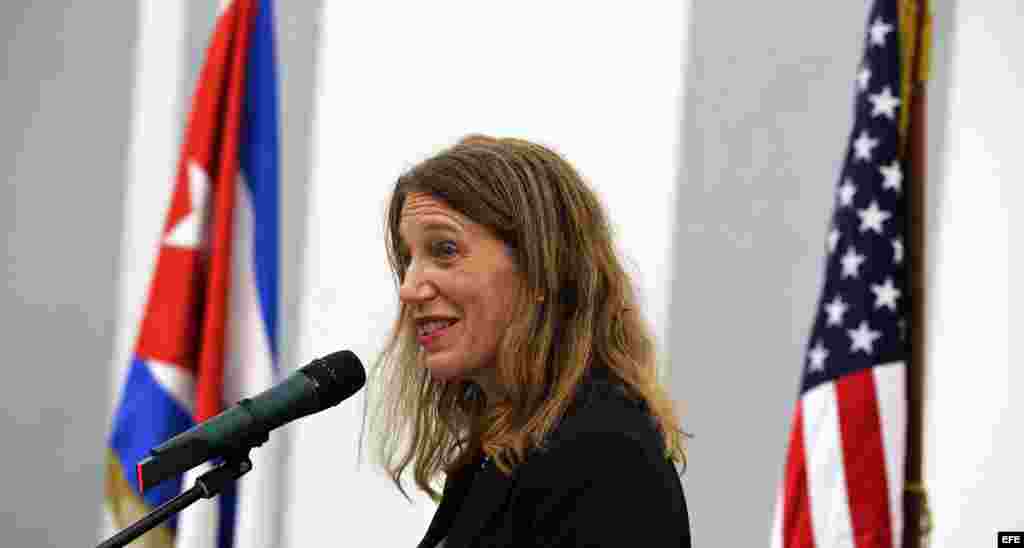 &nbsp;La secretaria de Salud y Servicios de EEUU, Sylvia Burwell &nbsp;en La Habana