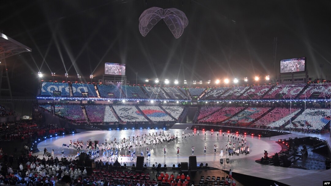 Inauguración de los juegos Paralímpicos de Pyongyang.