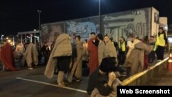 Residentes de Wellington salieron a las calles tras el sismo de magnitud 7.8.