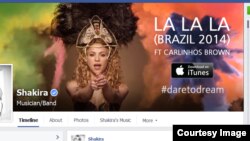 Facebook Shakira 