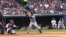 Yoenis Céspedes conectó un cuadrangular.