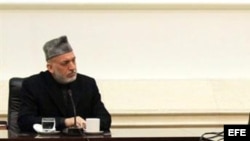 Fotografía de archivo de Hamid Karzai.