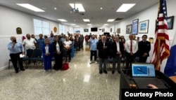 Opositores exiliados se reunieron en Miami para el lanzamiento de la Unión Republicana–Fuerza Democrática Nicaragüense.